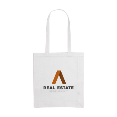 Logotrade corporate gift image of: Colour Square Bag GRS Recycled Cotton (150 g/m²)