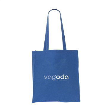 Logo trade business gifts image of: Colour Square Bag GRS Recycled Cotton (150 g/m²)
