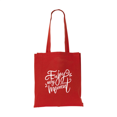 Logo trade promotional gifts image of: Colour Square Bag GRS Recycled Cotton (150 g/m²)