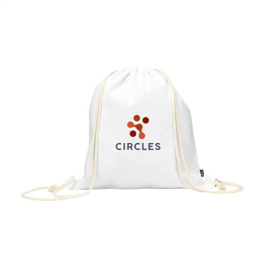 Logotrade promotional product image of: PromoColour GRS Recycled Cotton Backpack (150 g/m²)