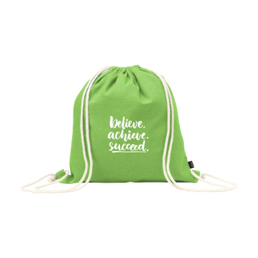 Logotrade promotional merchandise image of: PromoColour GRS Recycled Cotton Backpack (150 g/m²)