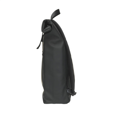 Logo trade promotional giveaways image of: Lennon Roll-Top Recycled Backpack