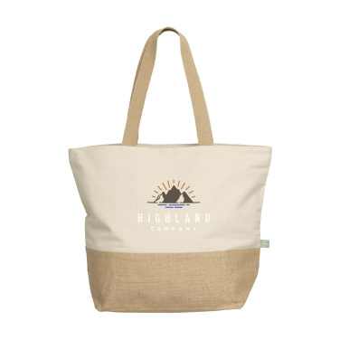 Logotrade promotional giveaway image of: Cancun Beachbag Organic Cotton (320 g/m²)