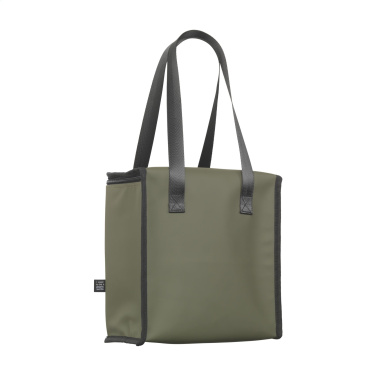 Logo trade promotional gifts image of: Lennon Recycled PU Cooler Bag
