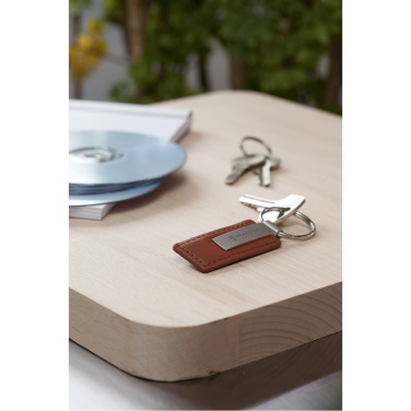 Logotrade advertising products photo of: LeatherKey keyring