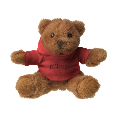 Logotrade corporate gift image of: HoodedBear bear cuddle toy