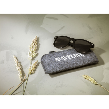 Logo trade promotional merchandise photo of: Feltro GRS RPET Pouch for glasses