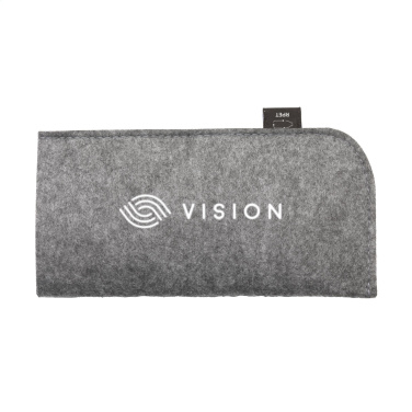 Logo trade promotional item photo of: Feltro GRS RPET Pouch for glasses