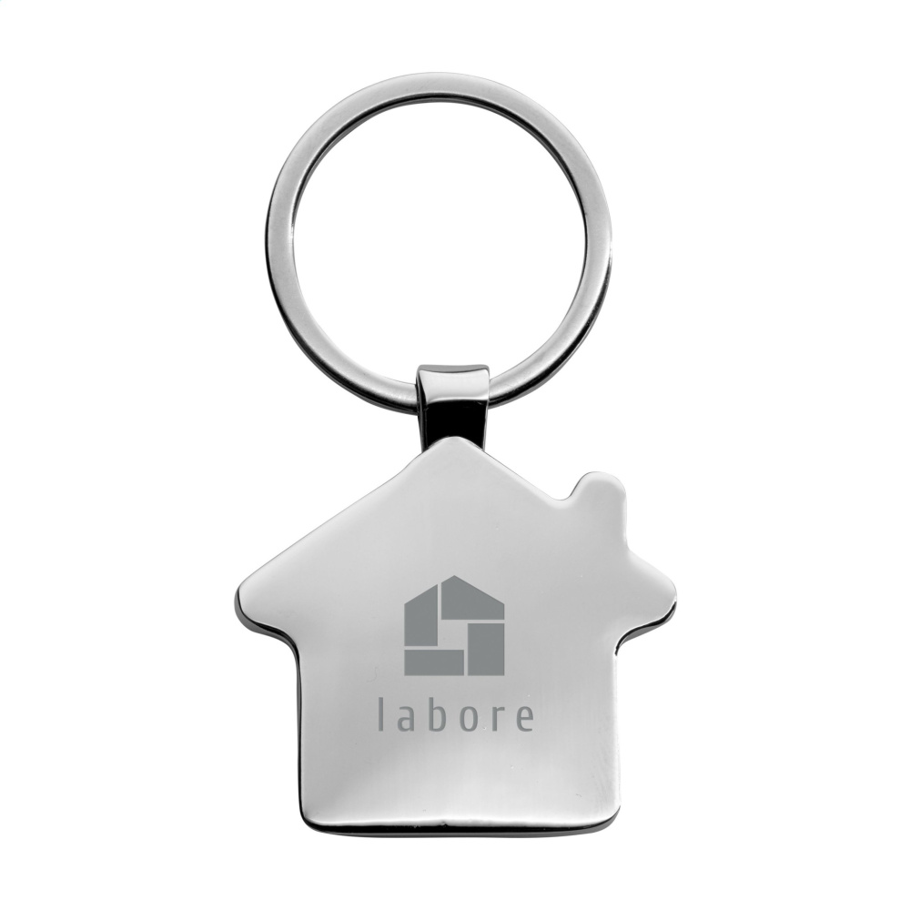 Logotrade business gifts photo of: Casa bamboo keyring