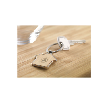 Logo trade business gift photo of: Casa bamboo keyring
