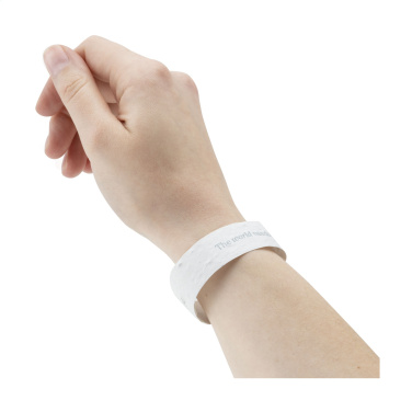 Logotrade promotional giveaway image of: Seed Paper Festival Wristband
