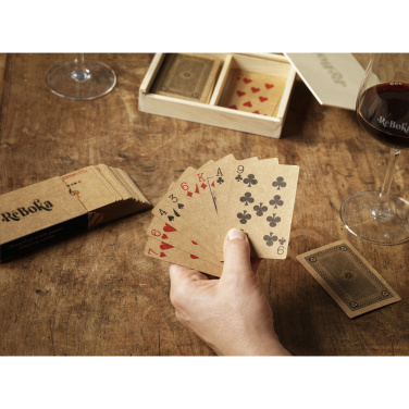 Logotrade promotional product image of: Recycled Playing Cards Double decks