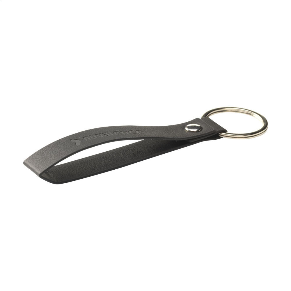 Logo trade advertising product photo of: Vegan Pineapple Leather Keyring