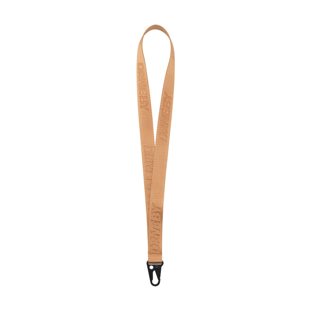 Logo trade advertising products image of: Lanyard Deep Woven 25 mm keycord