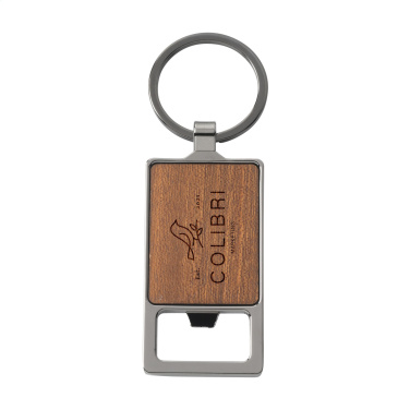 Logotrade promotional item picture of: Sammy bottle opener / keyring