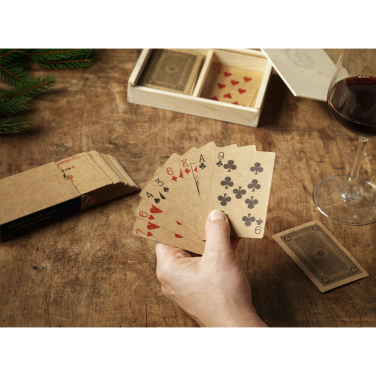 Logotrade promotional item image of: Recycled Playing Cards Double X-Mas