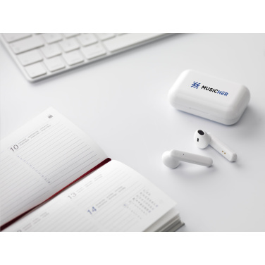 Logotrade promotional products photo of: Sensi TWS Wireless Earbuds in Charging Case