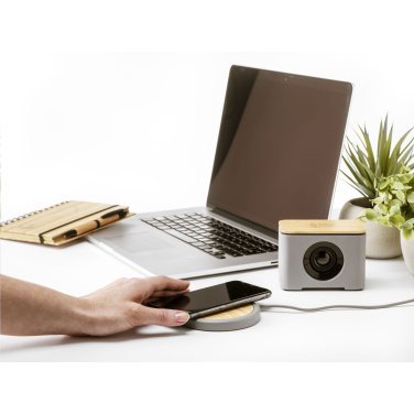 Logotrade promotional products photo of: Lidos Stone ECO 10W Wireless Charger