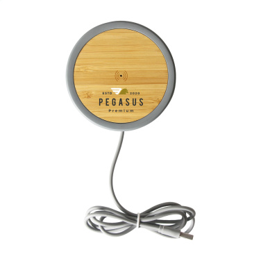 Logotrade promotional merchandise image of: Lidos Stone ECO 10W Wireless Charger