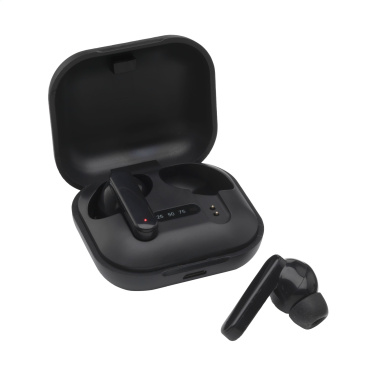 Logo trade promotional item photo of: Aron TWS Wireless Earbuds in Charging Case