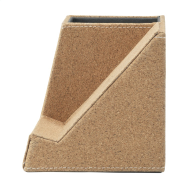 Logo trade advertising products picture of: Ecork Pen Holder Wireless Charger