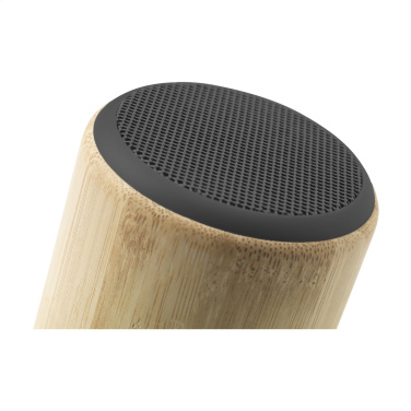 Logo trade advertising product photo of: Timor Bamboo Wireless Speaker
