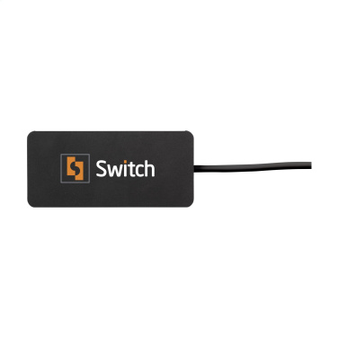Logotrade promotional gift image of: Tecco GRS Recycled Alu USB Hub