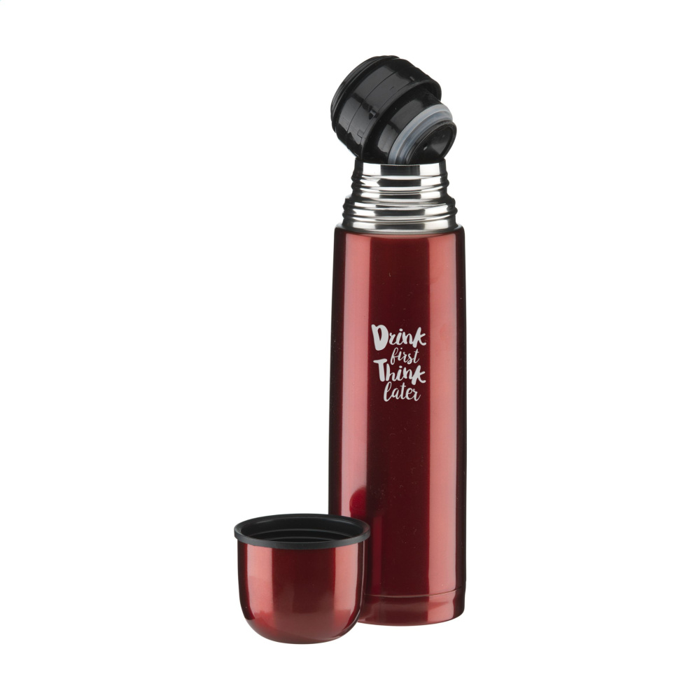 Logotrade promotional product picture of: ThermoColour 500 ml thermo bottle