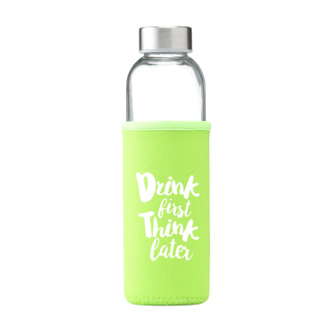 Logotrade promotional gift image of: Senga Glass 500 ml drinking bottle