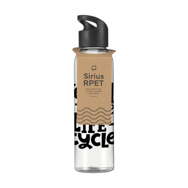 Logo trade promotional gift photo of: Sirius GRS RPET 650 ml drinking bottle