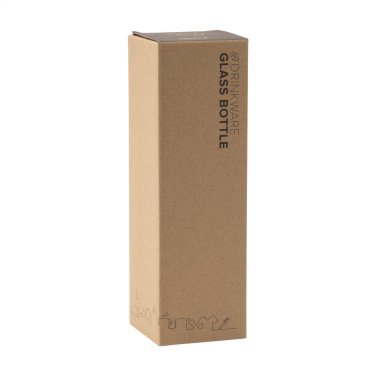 Logotrade promotional items photo of: Frosty Glass Bottle 550 ml drinking bottle