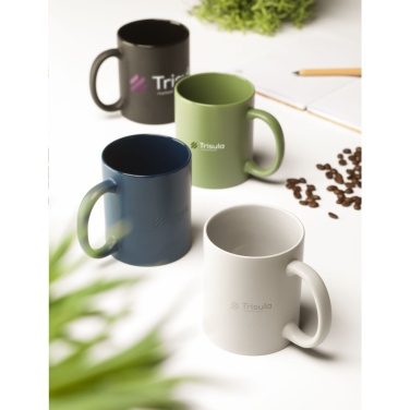 Logo trade promotional giveaways image of: Kitty Mug Matt 350 ml