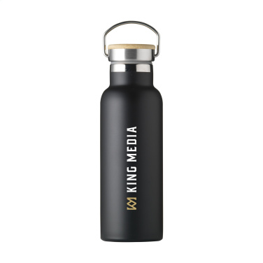 Logotrade promotional merchandise picture of: Nordvik RCS Recycled Steel 500 ml drinking bottle
