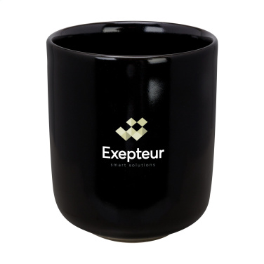 Logo trade promotional merchandise image of: Cadiz Black 350 ml drinking cup