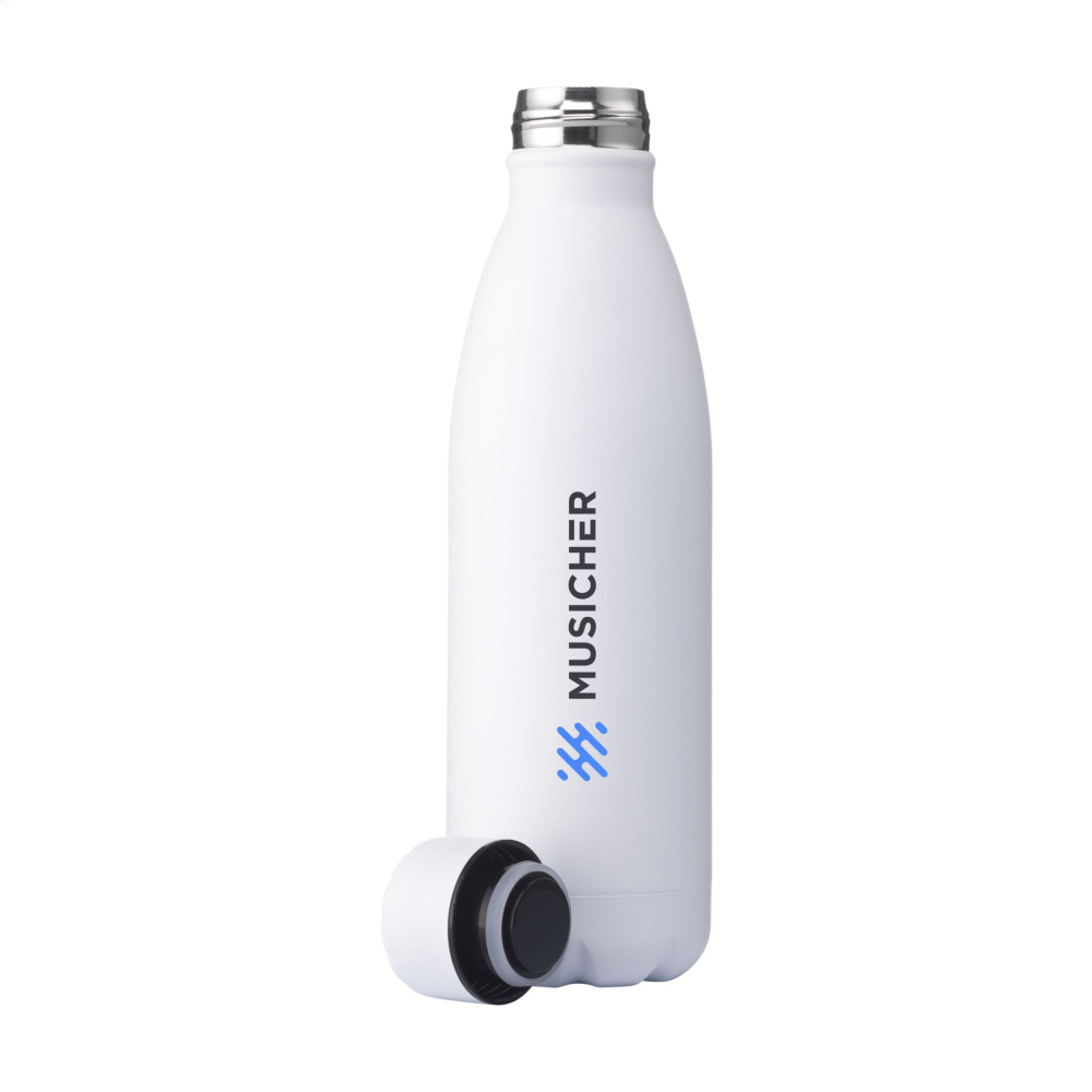 Logo trade corporate gifts image of: Topflask Premium RCS Recycled Steel drinking bottle