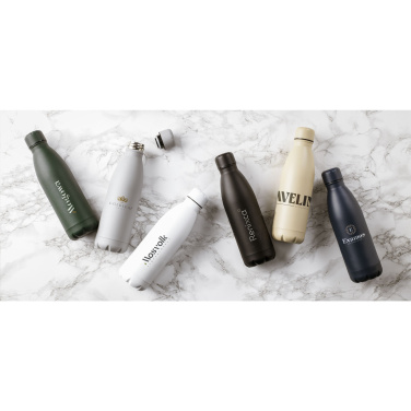 Logo trade advertising product photo of: Topflask Premium RCS Recycled Steel drinking bottle