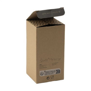 Logotrade promotional giveaway image of: Thermo Can RCS Recycled Steel 300 ml thermo cup