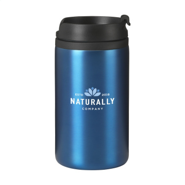 Logo trade promotional giveaways image of: Thermo Can RCS Recycled Steel 300 ml thermo cup
