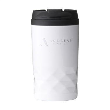 Logotrade promotional gift picture of: Graphic Mini Mug RCS Recycled Steel 250 ml thermo cup