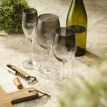 Logotrade promotional items photo of: Smokey Wine Glass 360 ml