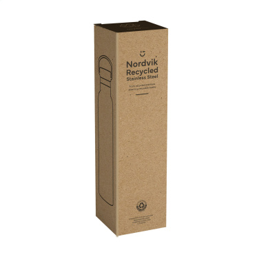 Logotrade promotional products photo of: Nordvik RCS Recycled Steel 750 ml