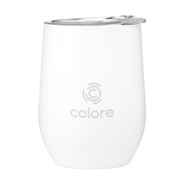 Logotrade promotional product picture of: Huevo RCS Recycled Steel Cup 350 ml thermo cup