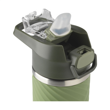 Logo trade advertising products image of: Lynn RCS Recycled Steel Bottle 500 ml