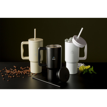 Logo trade promotional gift photo of: Rhino RCS Recycled Steel Cup 900 ml