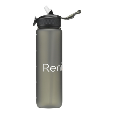 Logo trade corporate gift photo of: AquaSport GRS Recycled Water Bottle 1,000 ml