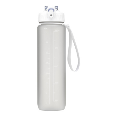 Logo trade corporate gifts picture of: AquaSport GRS Recycled Water Bottle 1,000 ml
