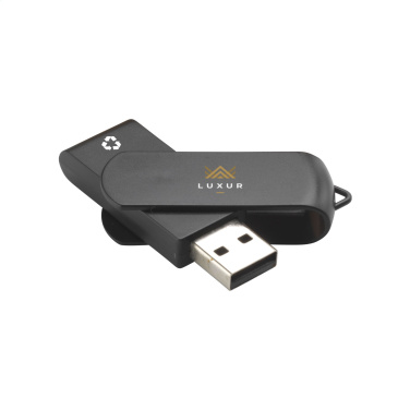 Logotrade promotional merchandise photo of: USB Twist Recycle 64 GB