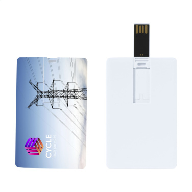 Logo trade promotional giveaways picture of: CredCard USB from stock 4 GB