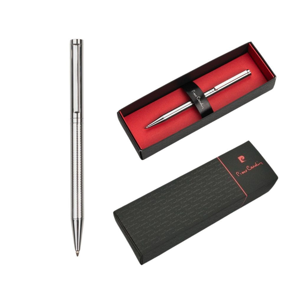Logo trade promotional giveaways image of: Metal ballpoint pen DOMINIQUE Pierre Cardin