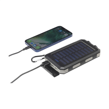 Logo trade promotional merchandise picture of: Trail RCS Solar Charger Compass 8000